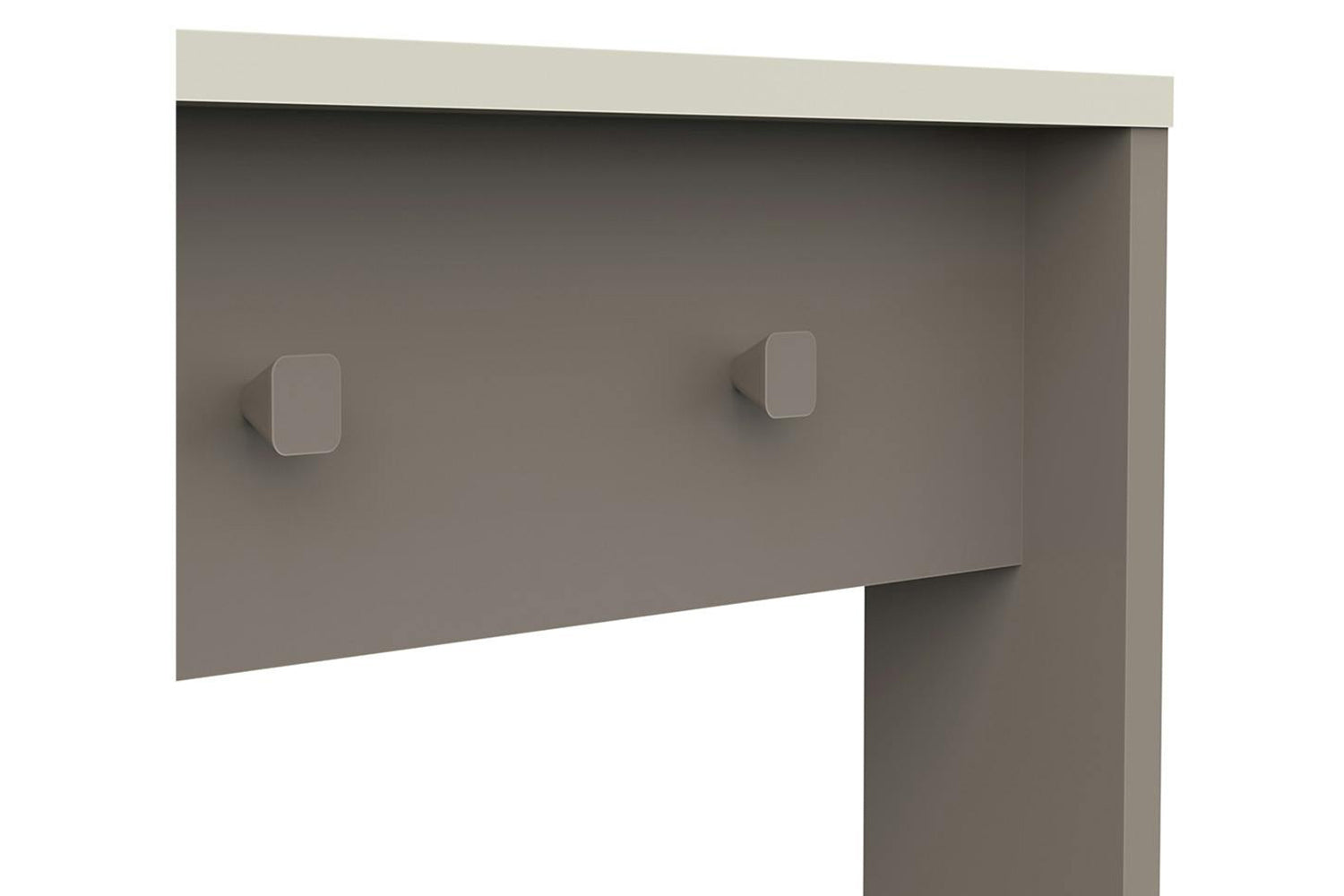 Camillia Desk | Grey/White-9