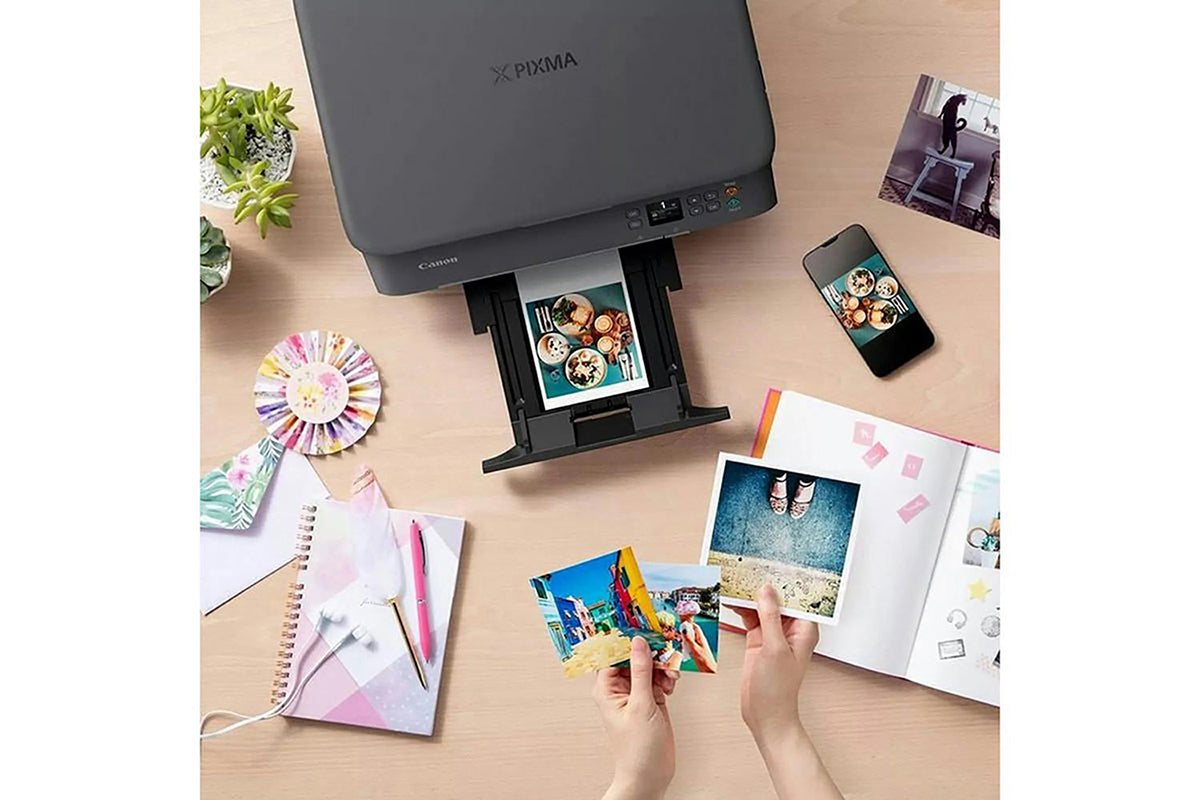 Canon PIXMA TS5350i 3-in-One Wireless Inkjet Photo Printer | Black-2