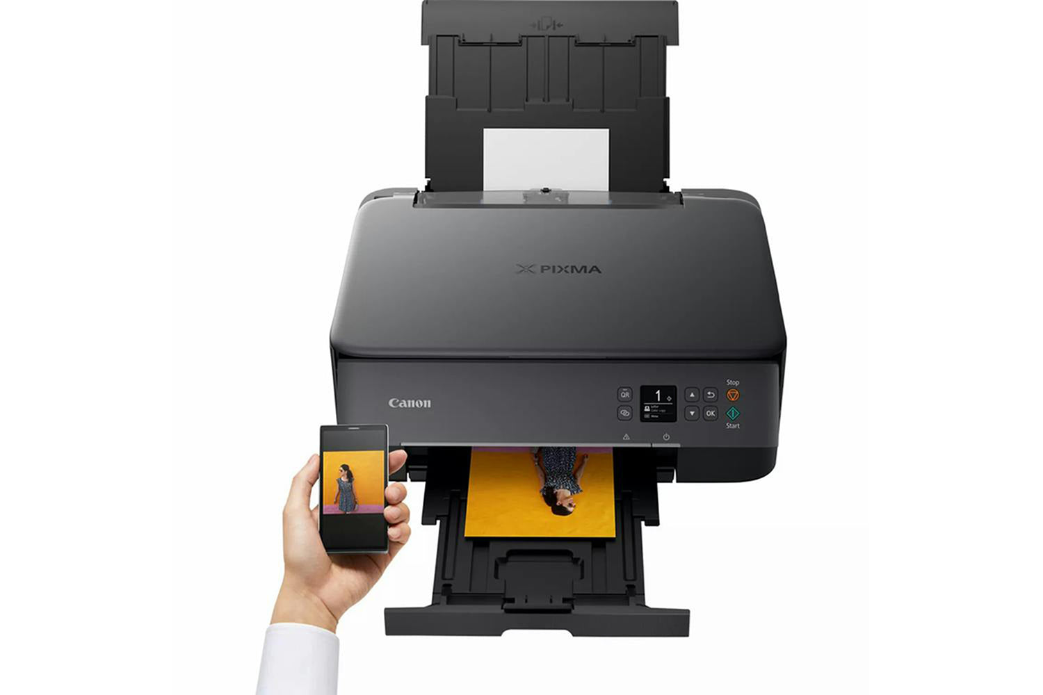Canon PIXMA TS5350i 3-in-One Wireless Inkjet Photo Printer | Black-7