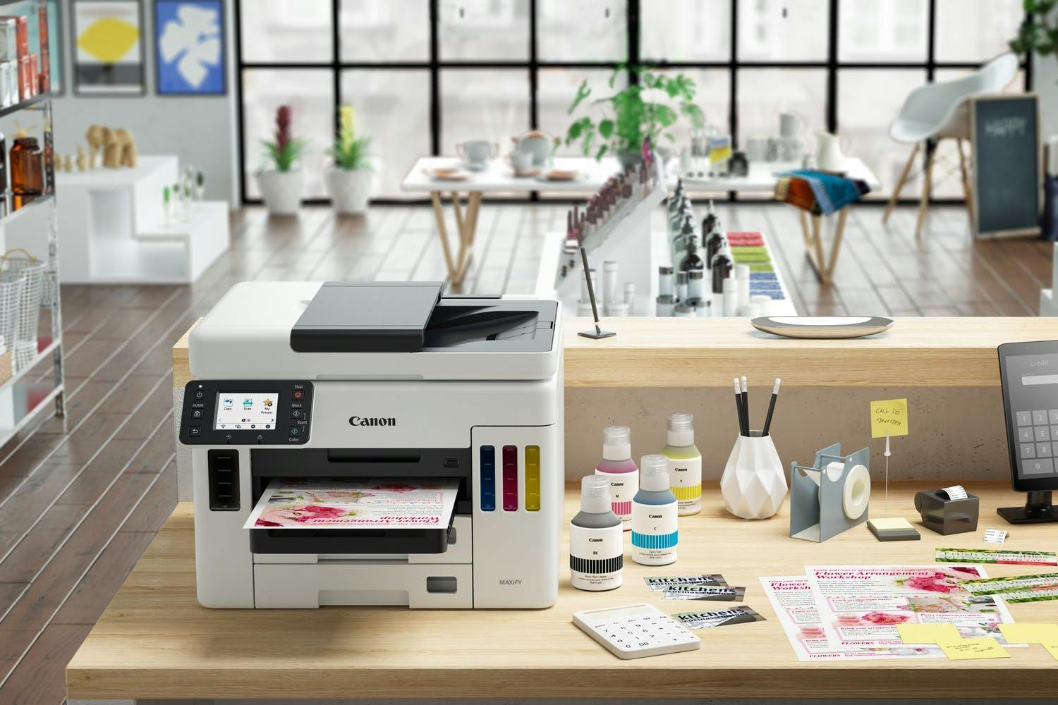 Canon MAXIFY GX6050 3-in-1 Wireless Inkjet Printer-2