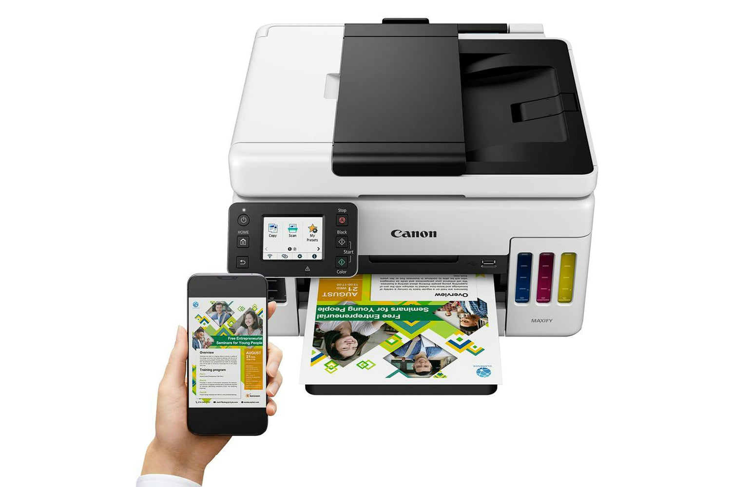 Canon MAXIFY GX6050 3-in-1 Wireless Inkjet Printer-7