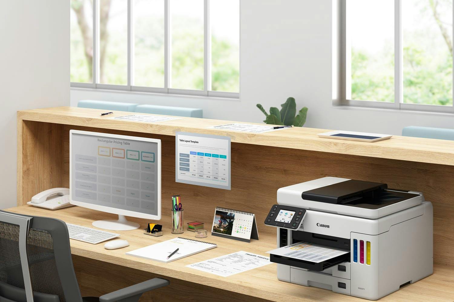 Canon MAXIFY GX7050 4-in-1 Wireless Inkjet Printer-12
