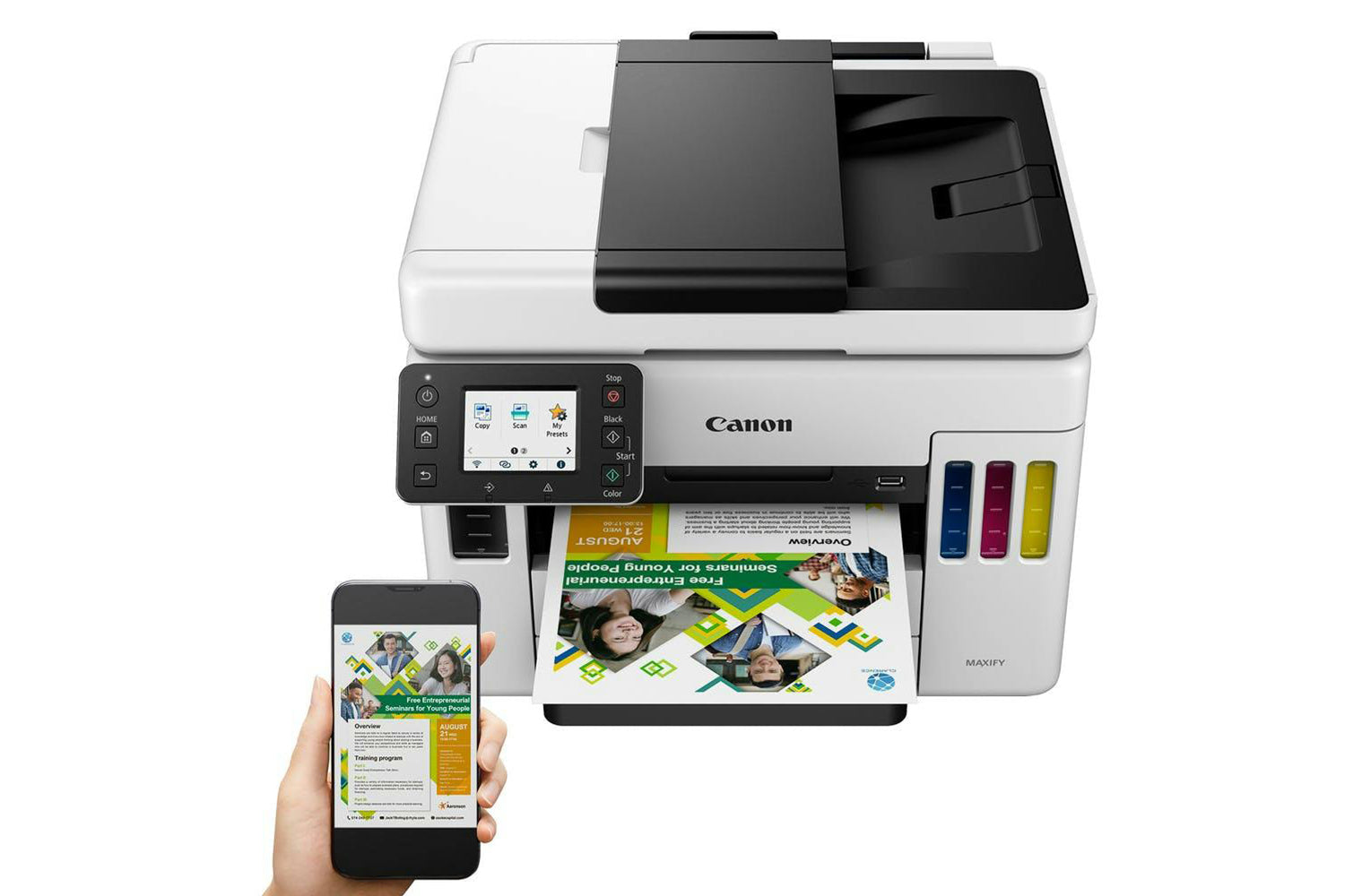 Canon MAXIFY GX7050 4-in-1 Wireless Inkjet Printer-4