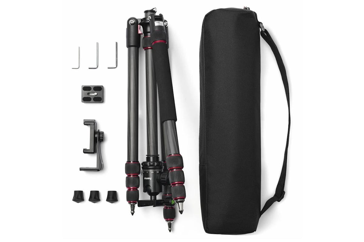 Hama Ramble II Duo Carbon 160cm Travel Tripod | Black-14