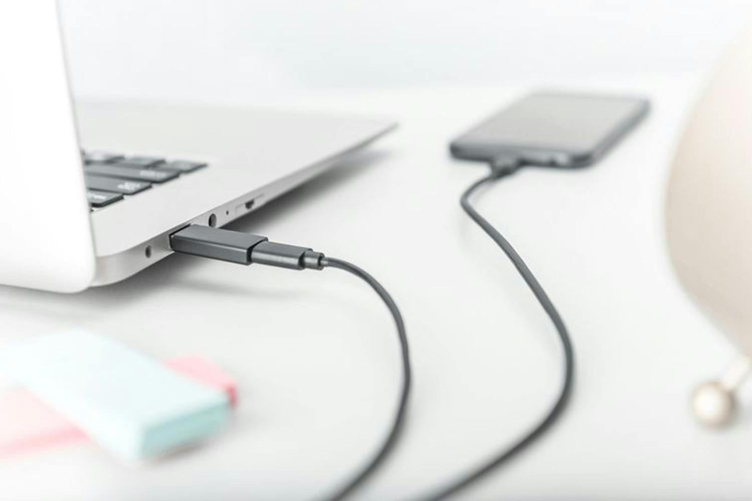 Digitus USB Type-A to Type-C Adaptor | Black-10