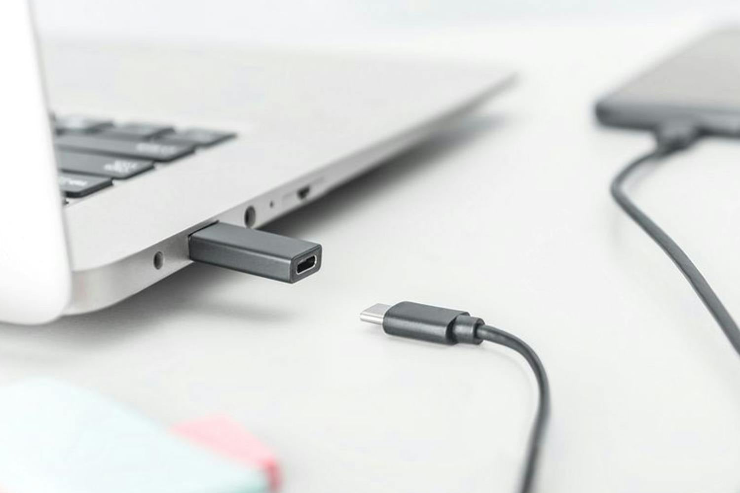 Digitus USB Type-A to Type-C Adaptor | Black-2