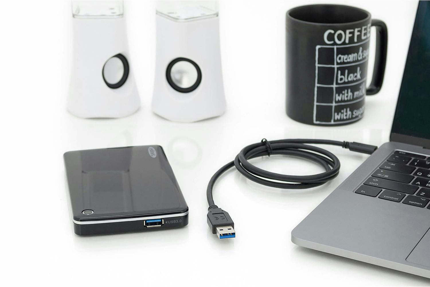 Digitus Gen 2 USB-C to USB-A Connection Cable | 1m-4