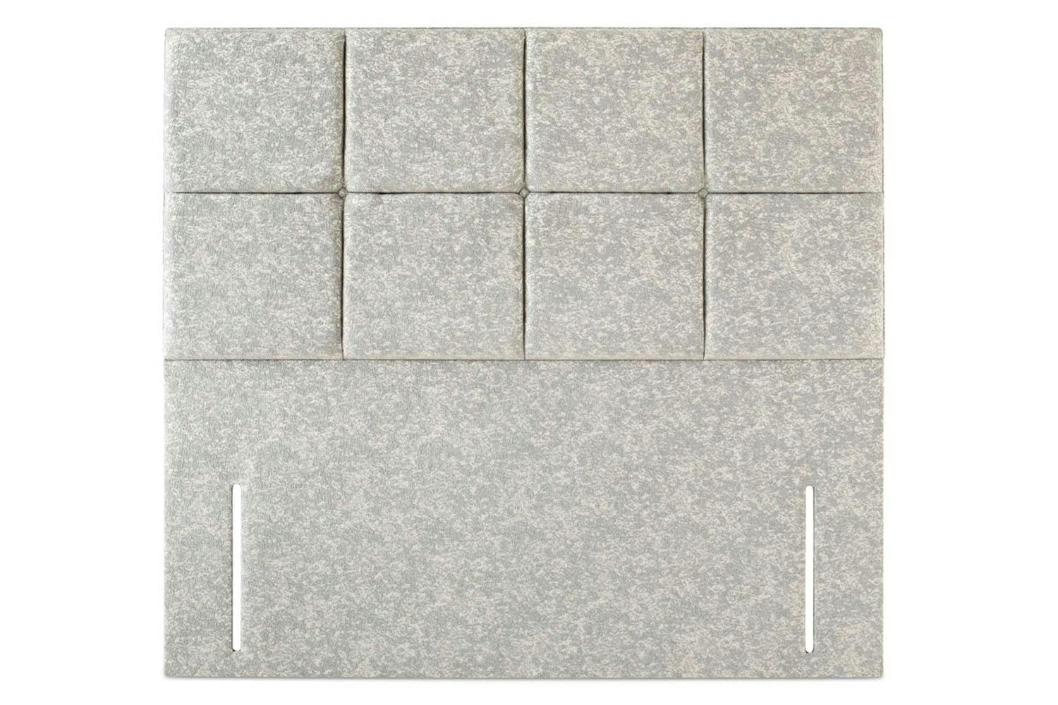King Koil | Slaney Headboard | Double | 4ft6 | Silver