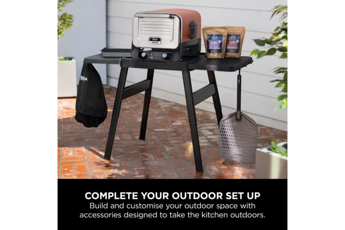 Ninja Woodfire Adjust Stand and Side Table | 4718J800EUUK-2
