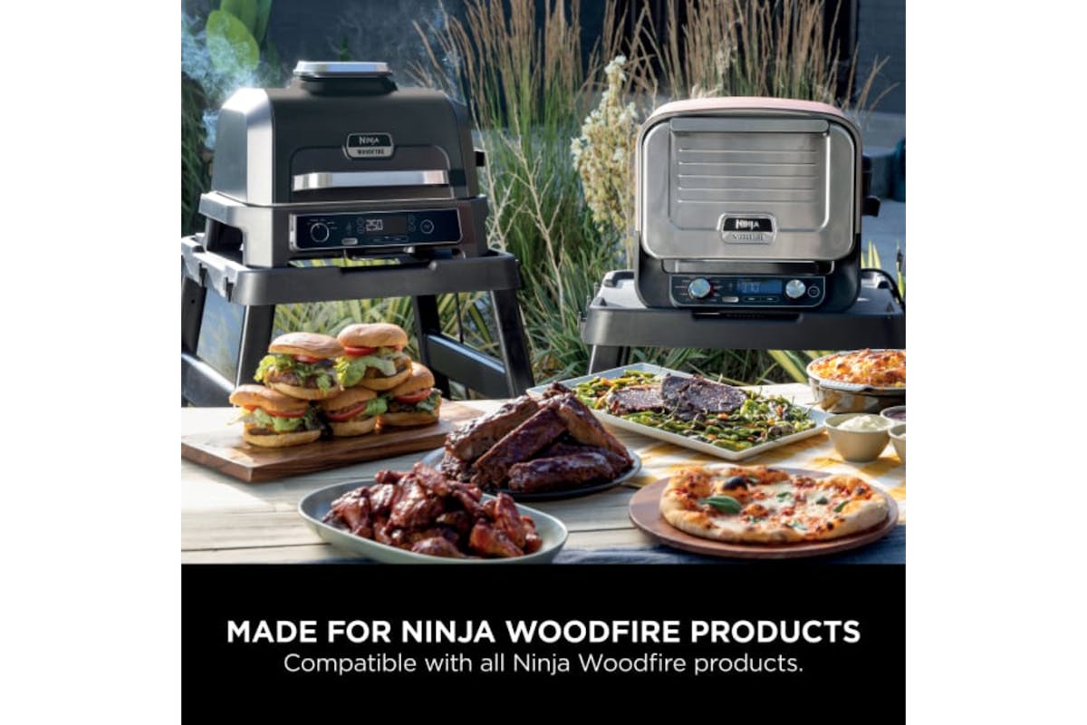 Ninja Woodfire Adjust Stand and Side Table | 4718J800EUUK-3