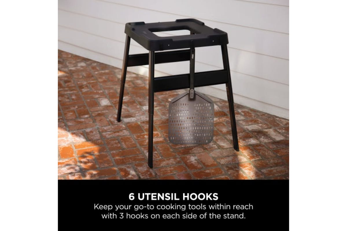 Ninja Woodfire Adjust Stand and Side Table | 4718J800EUUK-4