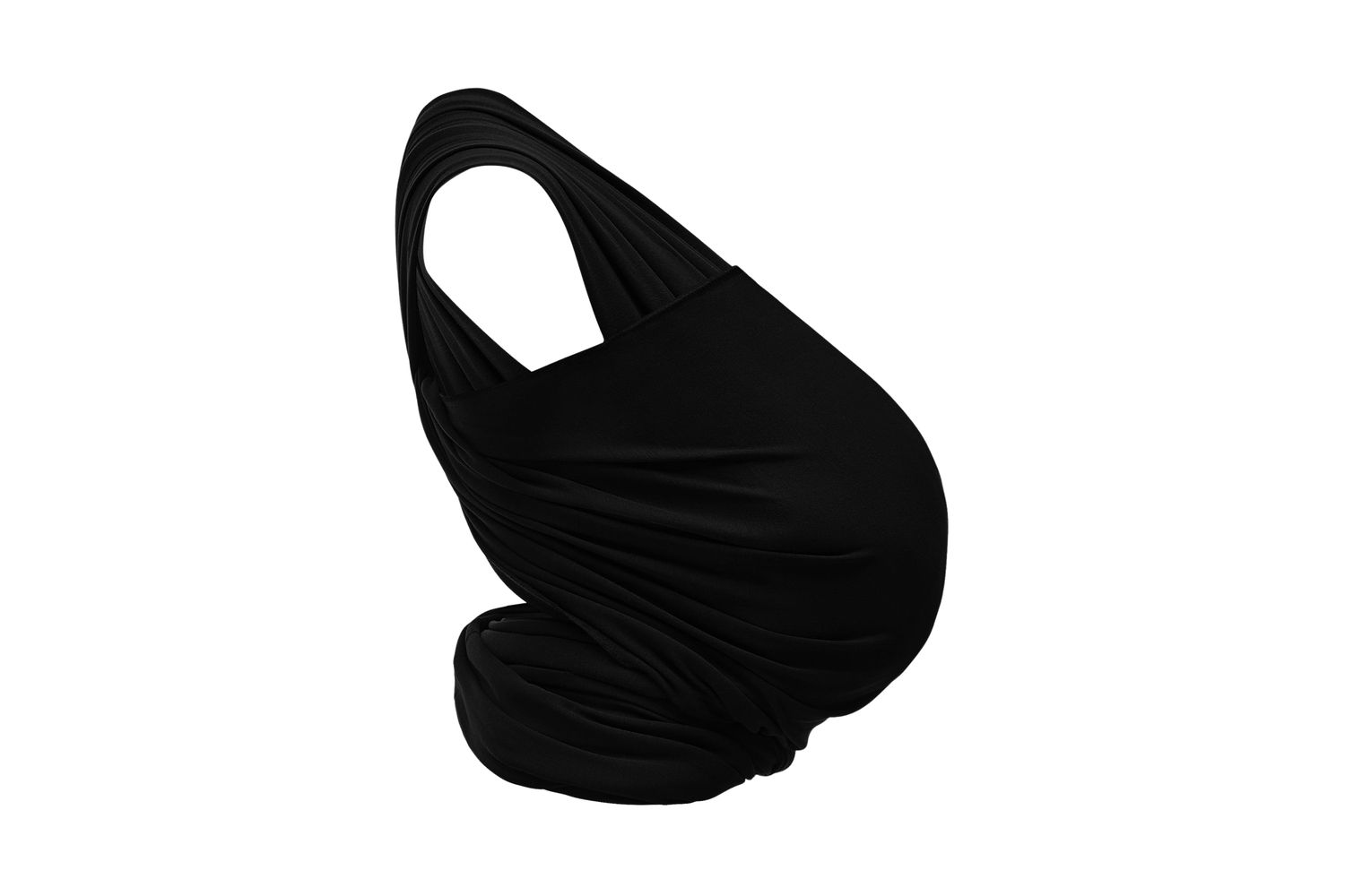 Stretchy Baby Wrap Organic Cotton Ebony-7