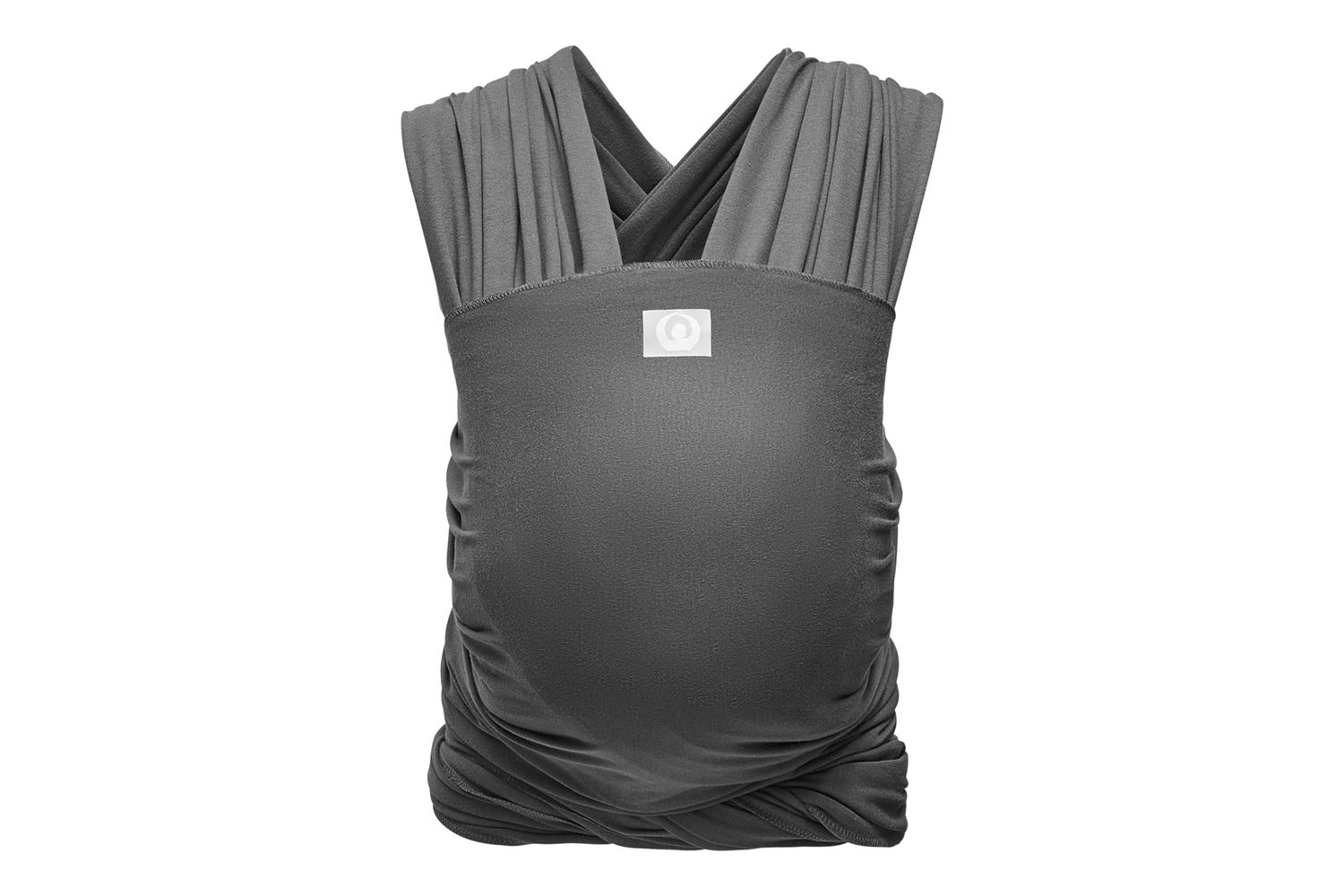 Stretchy Baby Wrap Organic Cotton Graphite-8