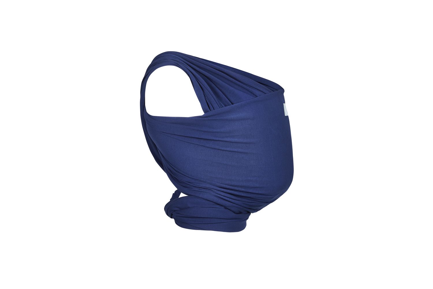 Stretchy Baby Wrap Organic Cotton Midnight Tide-3