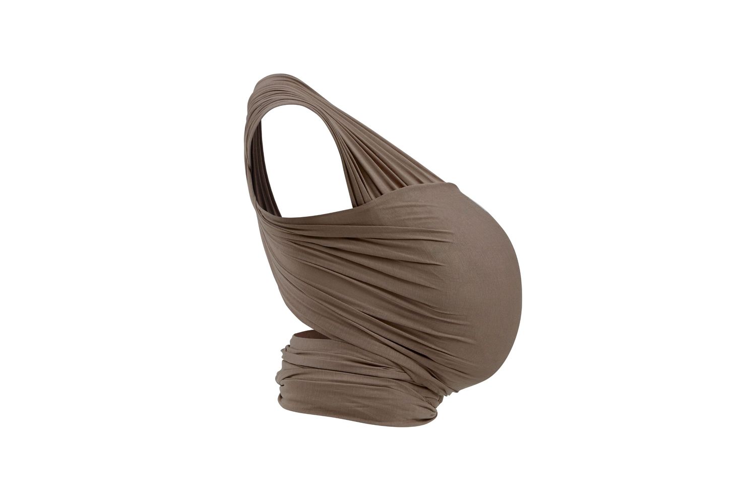 Stretchy Baby Wrap Organic Cotton Nutmeg-9