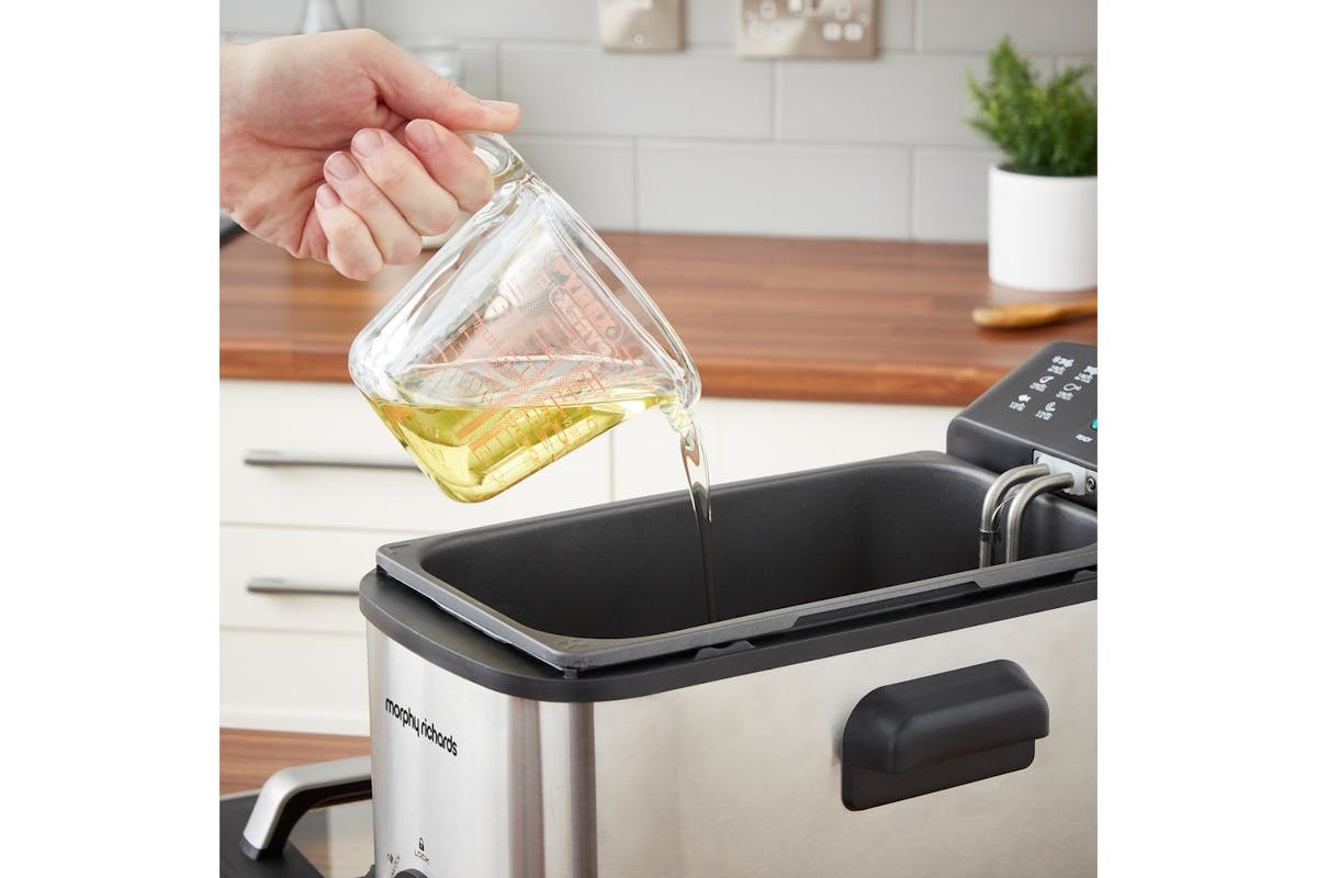 Morphy Richards 3L Filter Pro Deep Fat Fryer | Stainless Steel-5