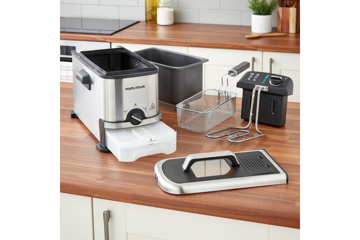 Morphy Richards 3L Filter Pro Deep Fat Fryer | Stainless Steel-8