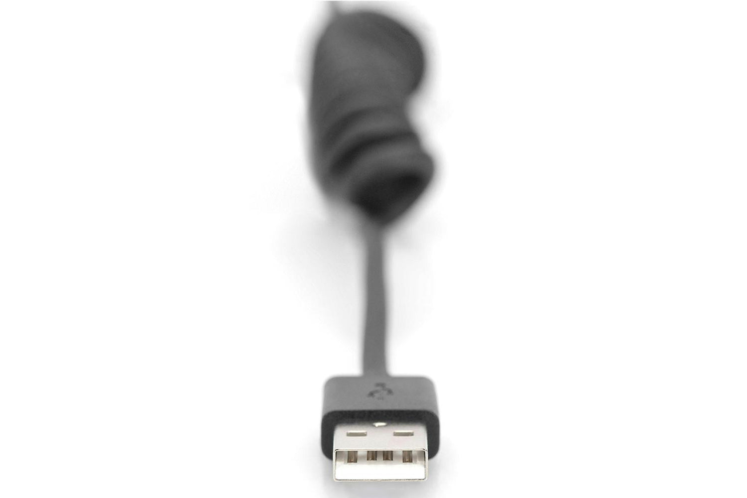 Digitus USB 2.0 - USB A to USB C Spiral Cable | Black-5
