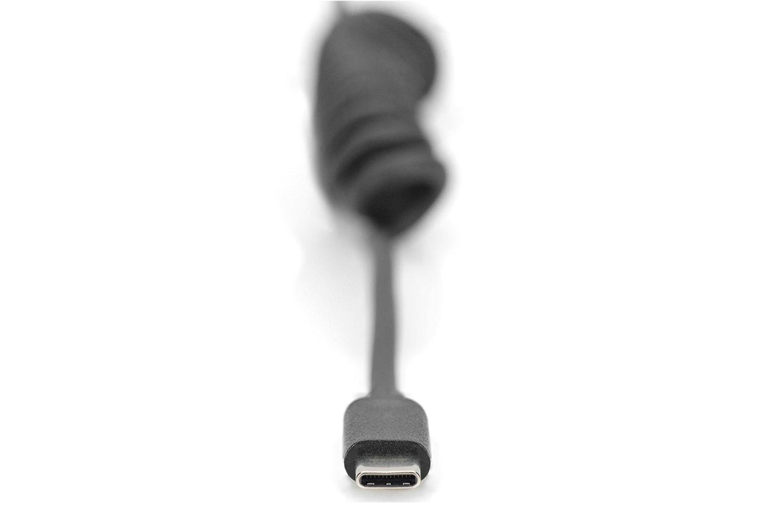 Digitus USB 2.0 - USB C to USB C Spiral Cable | Black-4