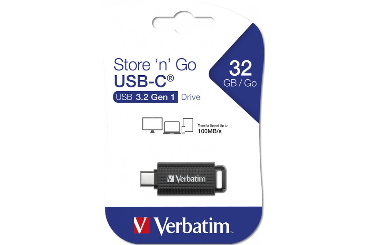 Verbatim Retractable USB-C Drive | 32GB-6