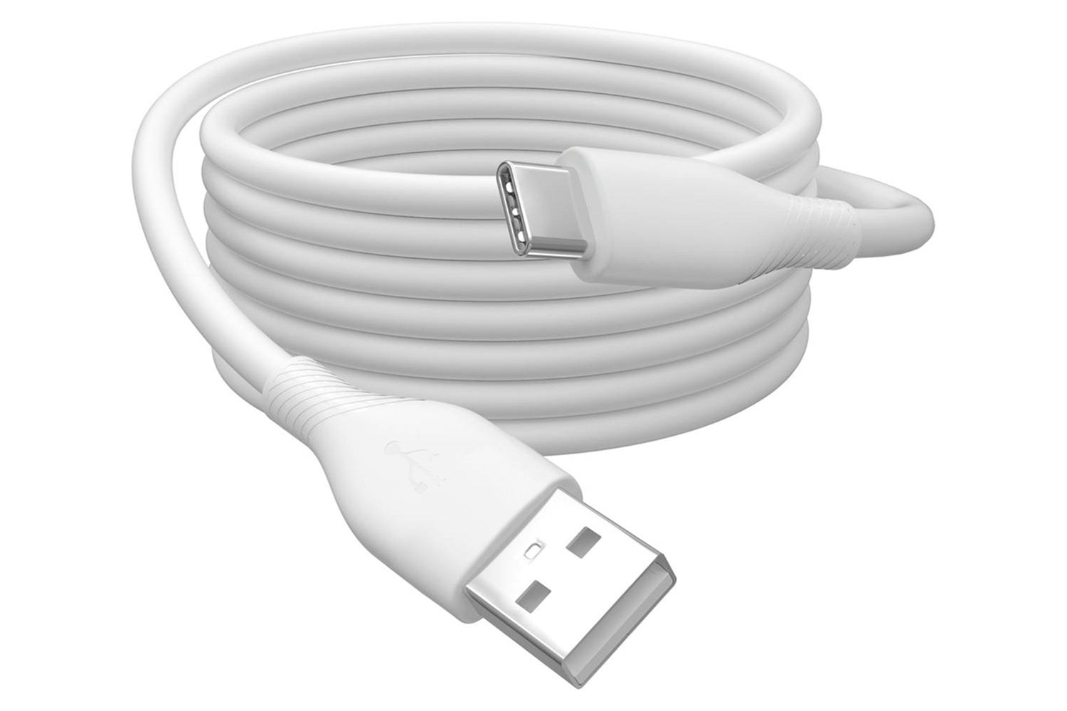 Digitus USB-C to USB-A Silicone Connection Cable  | 1m | White-3