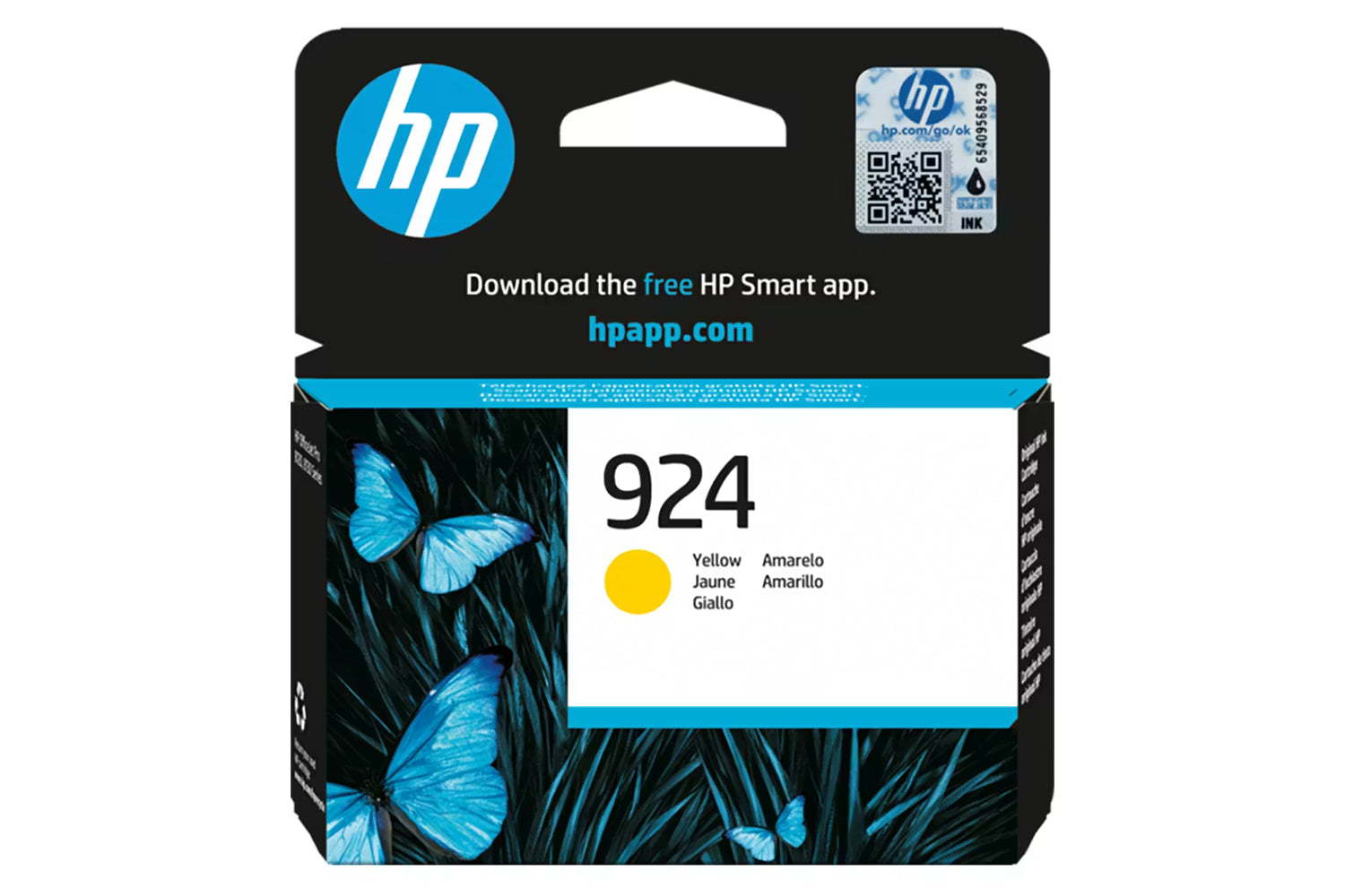 HP 924 Original Ink Cartridge | Yellow