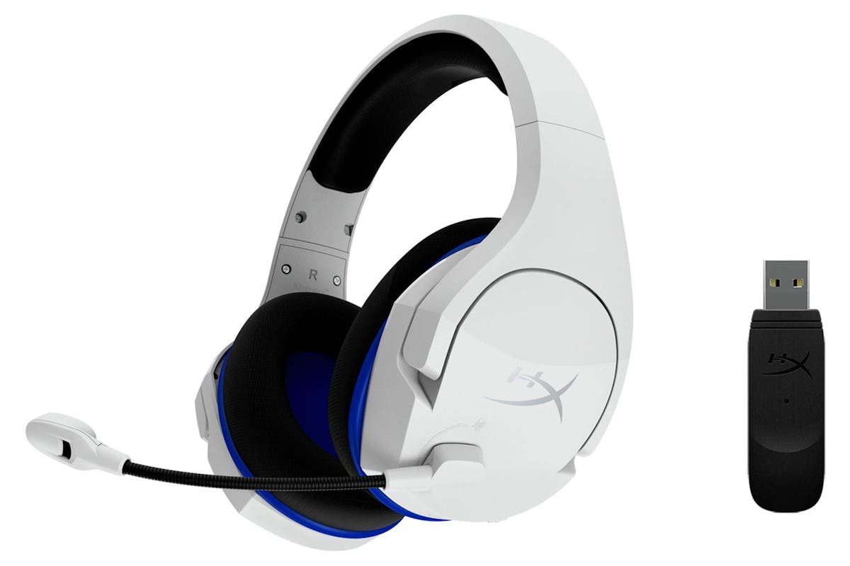 HyperX Cloud Stinger Core Wireless Gaming Headset | White/Blue-2
