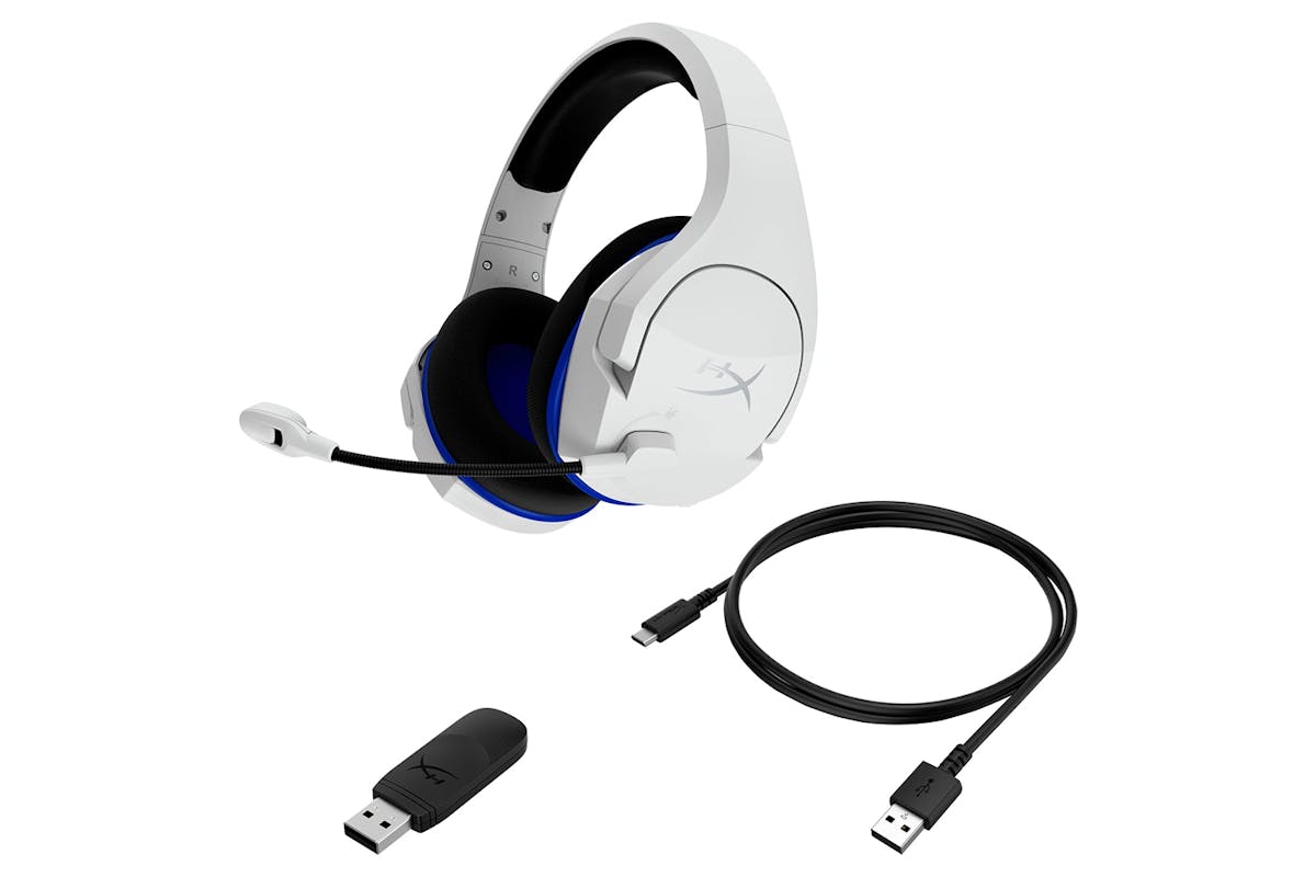 HyperX Cloud Stinger Core Wireless Gaming Headset | White/Blue-8