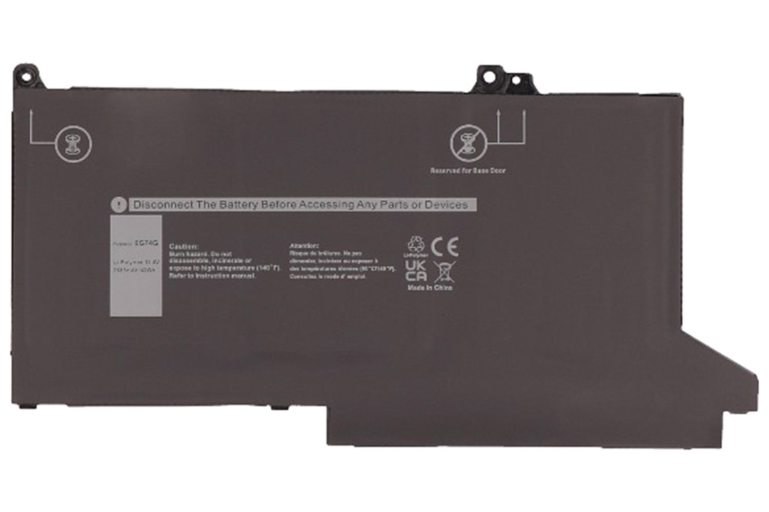 2-Power Main Battery Pack 11.4V 3685mAh
