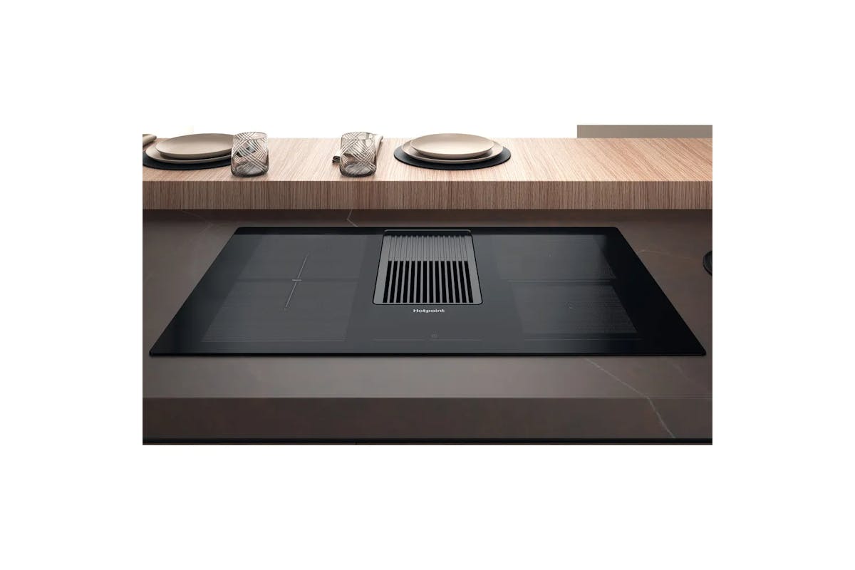 Hotpoint 83cm Built-in Vented Induction Hob | PVH92BK/FKIT-5