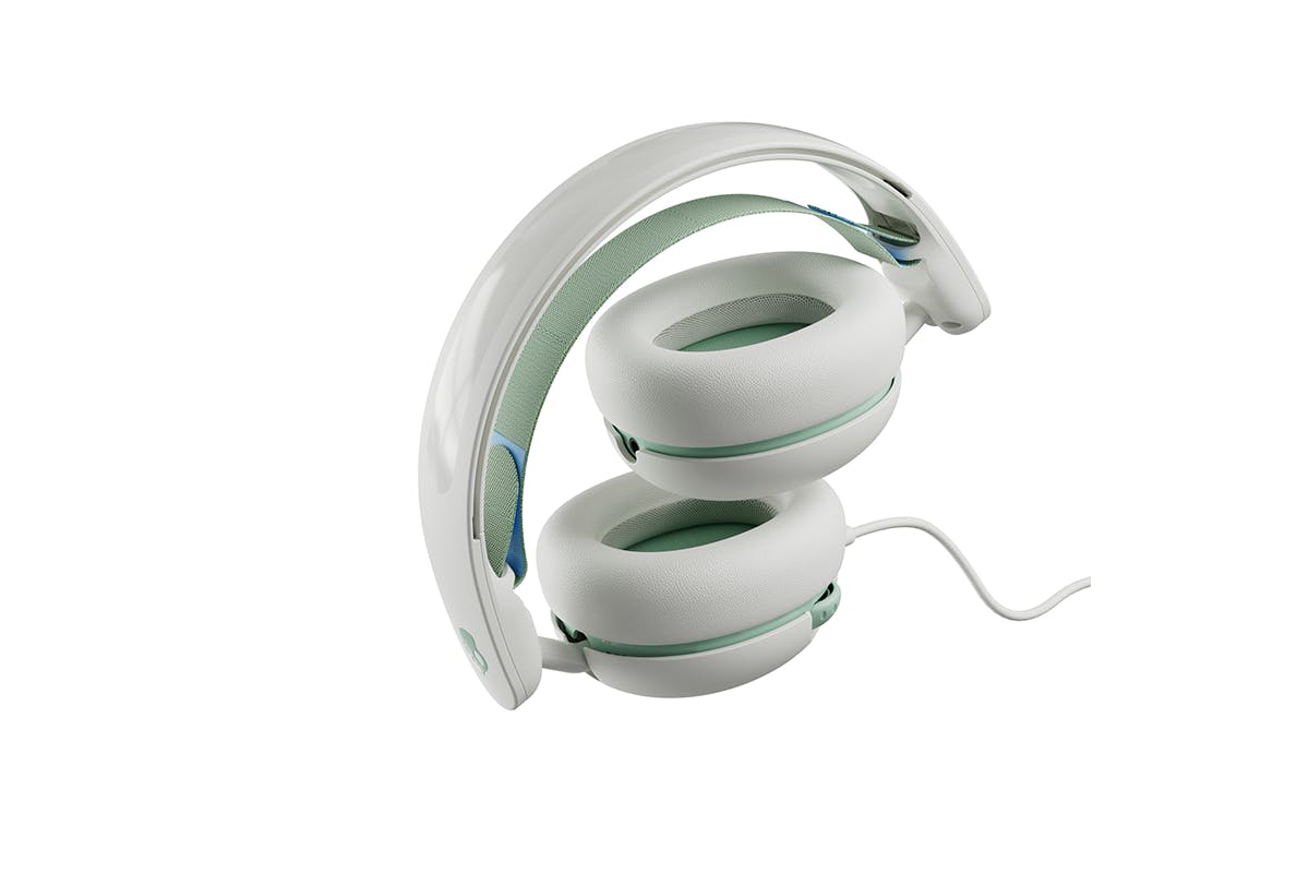 Skullcandy Grom Wired Headphones For Kids | Bone Seafoam-4