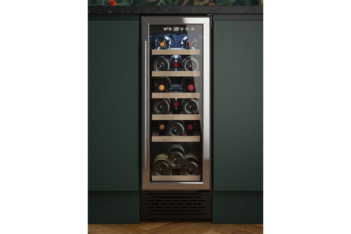 Cata 18 Bottle Capacity Wine Cooler | Stainless Steel | UBSSWC30-4