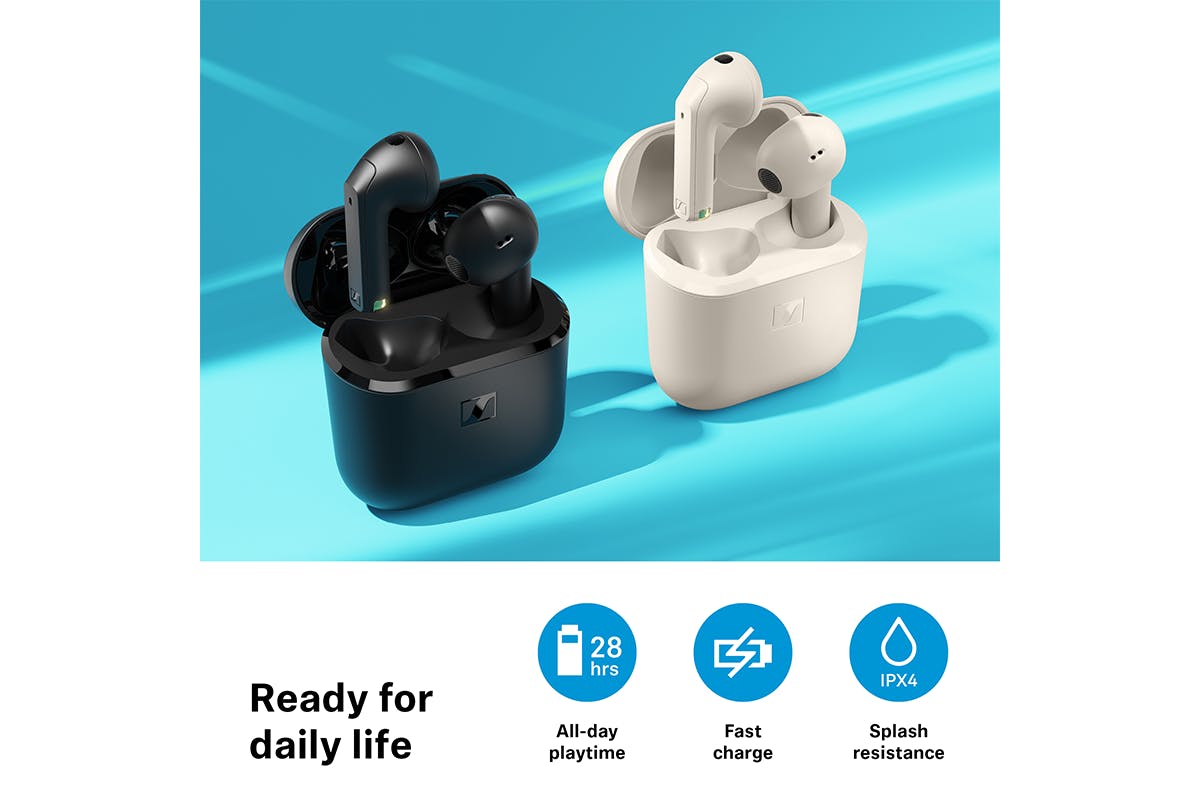 Sennheiser ACCENTUM Open Wireless Earbuds with Sennheiser Tuned Sound | Black-4
