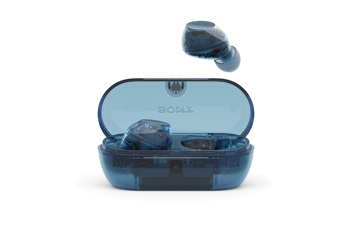 Sony WF-C710N Truly Wireless Noise Cancelling Earbuds | Glass Blue-4