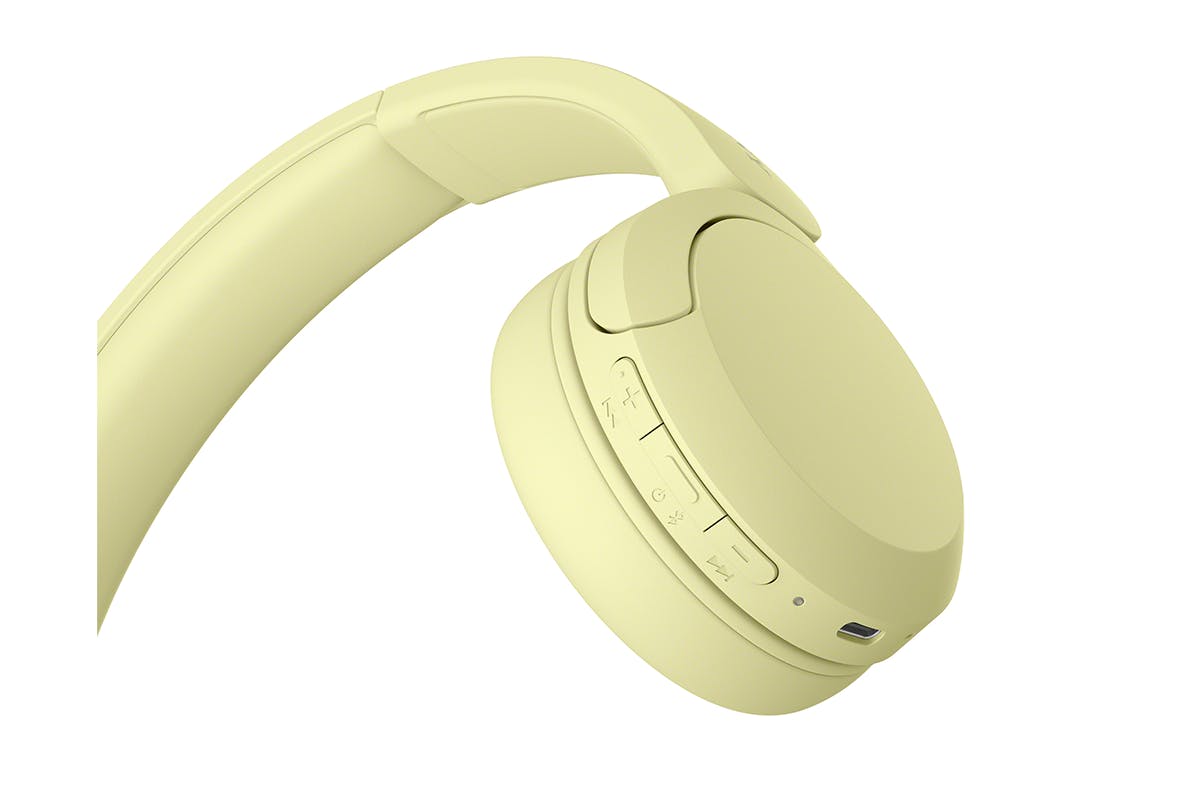 Sony WH-CH520 Over-Ear Wireless Headphones | Yellow-4