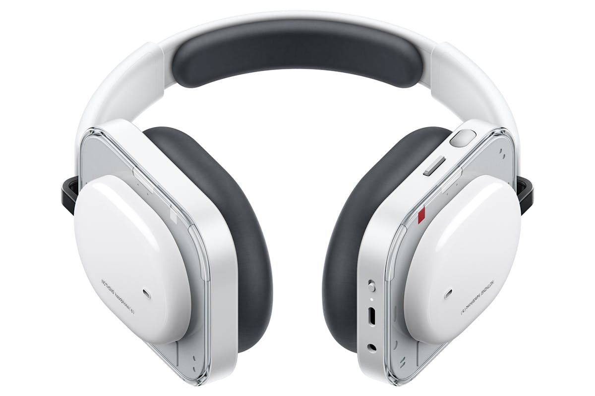 Nothing (a) On-Ear Wireless Active Noise Cancelling Headphones | White-4