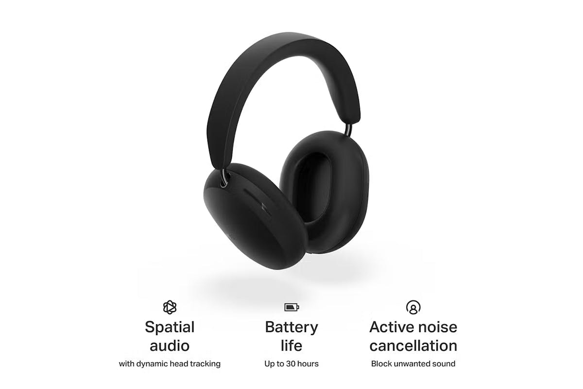 Sonos Ace Over-Ear Wireless Active Noise Cancelling Headphones | Black-8
