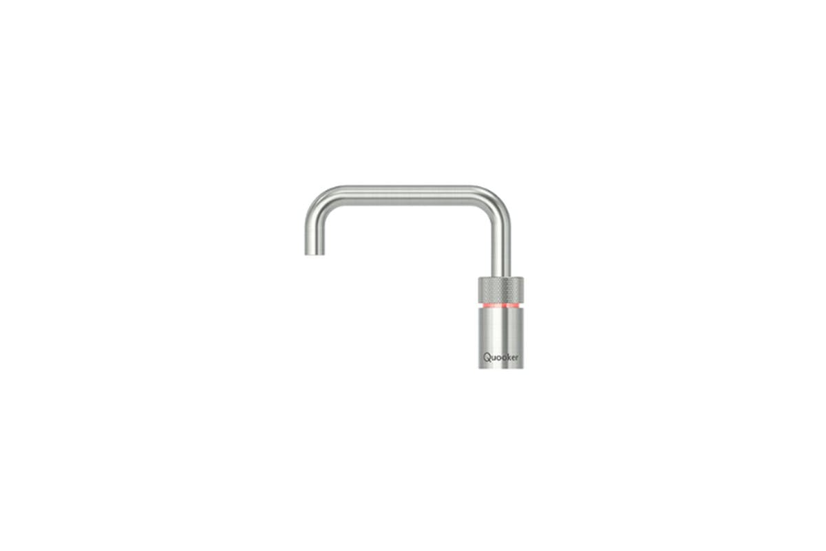 Quooker Nordic Square Single Tap | Stainless Steel | NSSSST