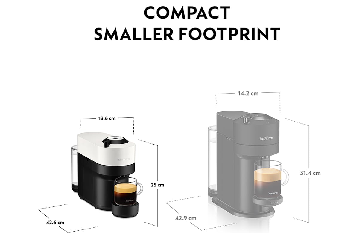 Nespresso Vertuo Pop, White, By Krups | XN920140-4