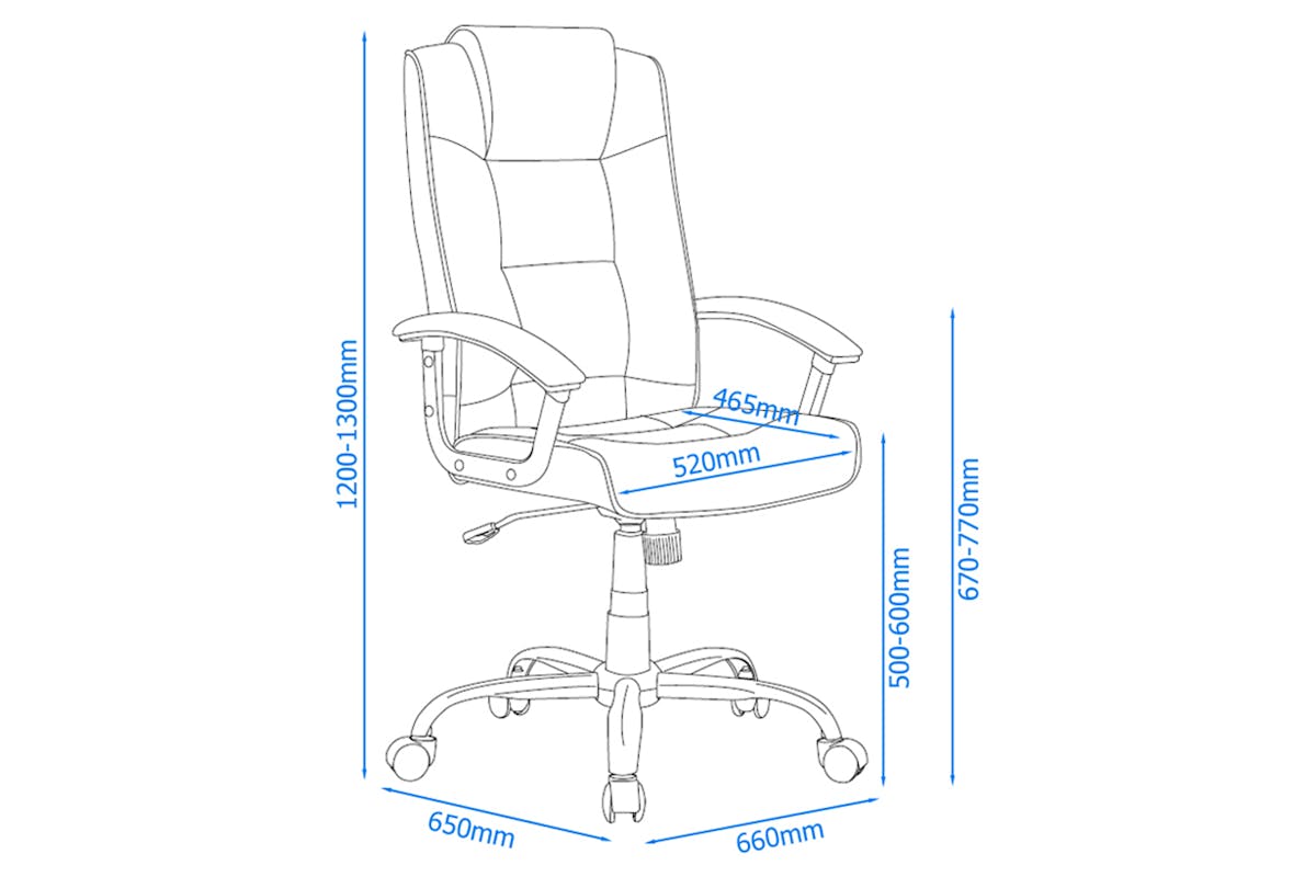 Dorel Houston Home Office Chair-5