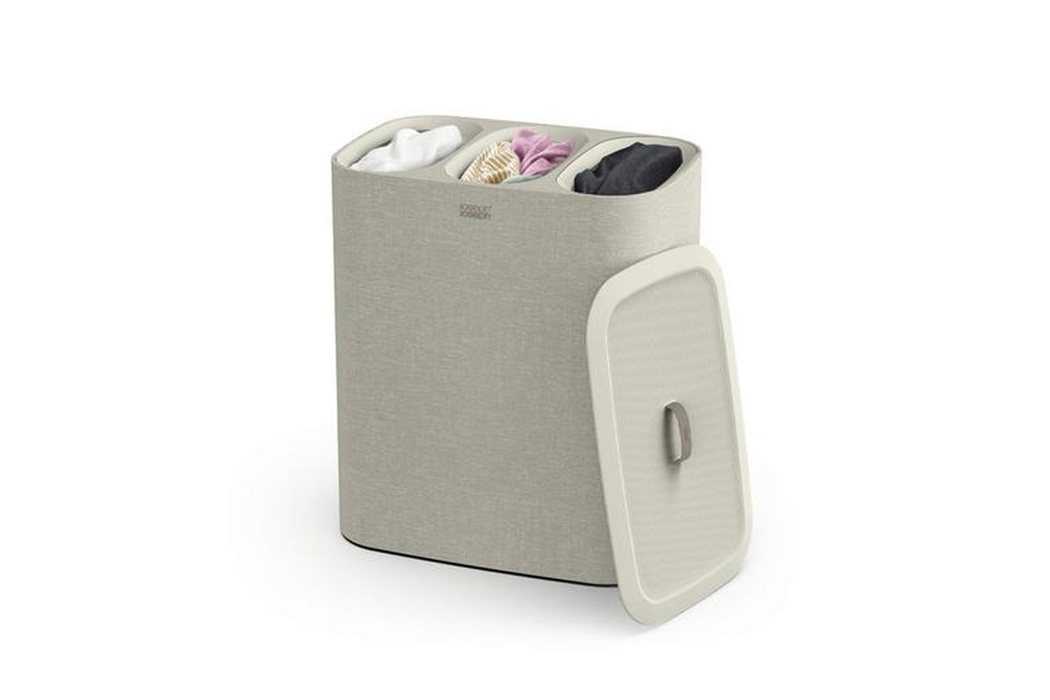 Joseph Joseph | 50021 | Tota Trio 90l Handy And Stylish Laundry Basket (ecru)