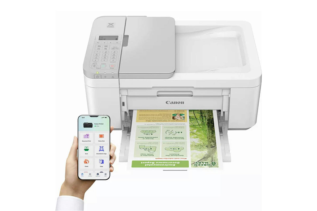Canon PIXMA TR4756i All-in-One Wireless Inkjet Photo Printer | White-4