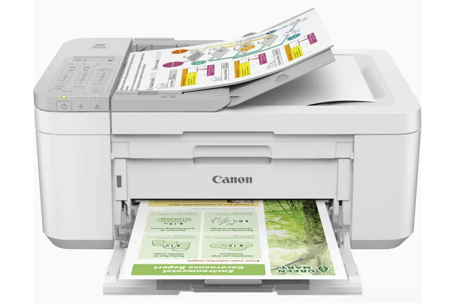 Canon PIXMA TR4756i All-in-One Wireless Inkjet Photo Printer | White-2
