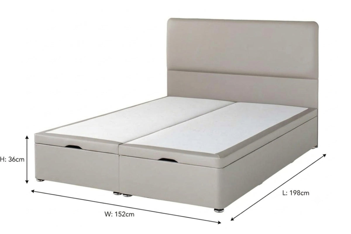 Briody | Clodagh Bed Bundle | King | 5ft | Pebble-3