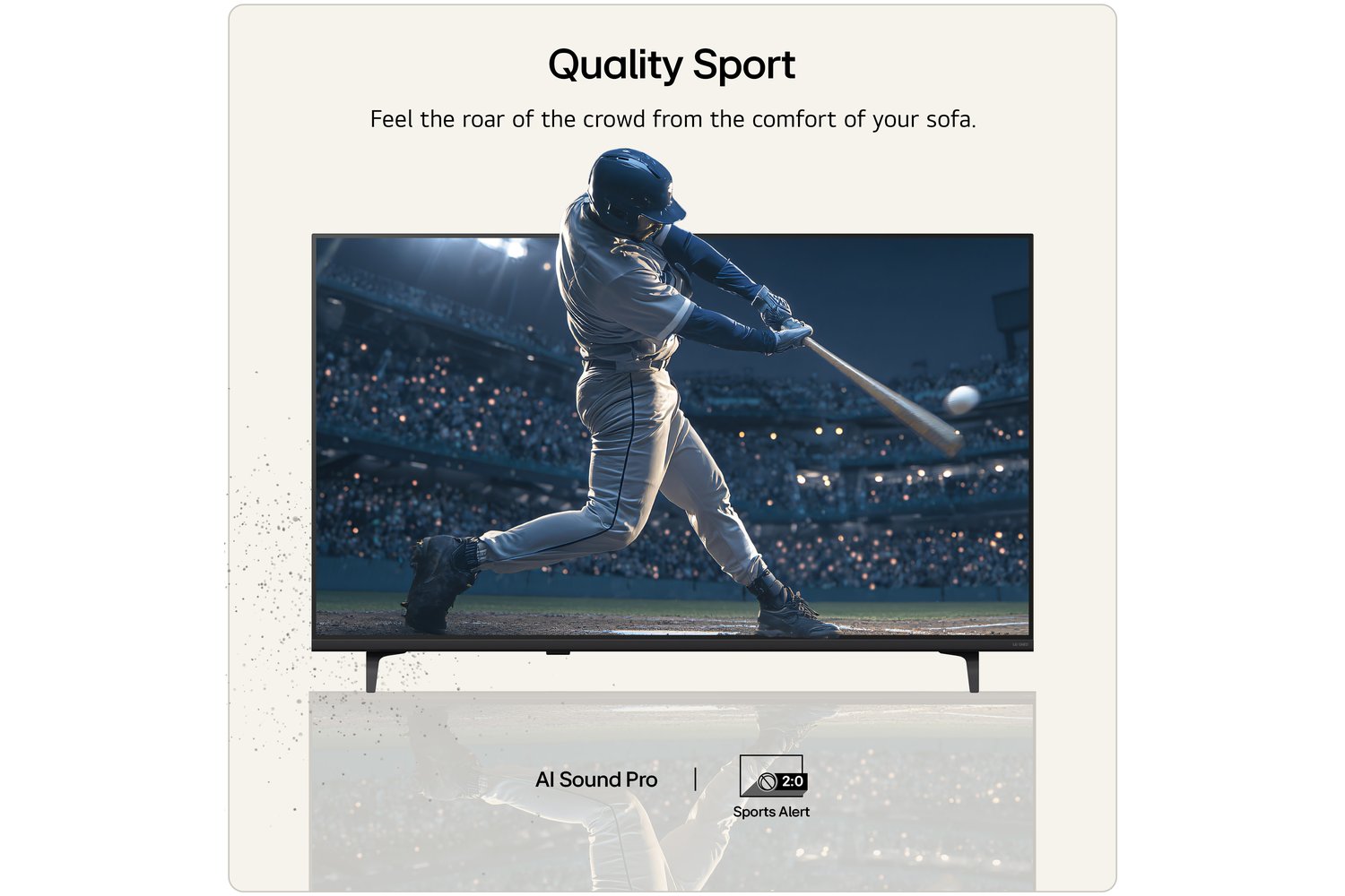 LG QNED72 50" QNED AI Mini LED 4K Smart TV (2026) | 50QNED72B6B.AEI-11