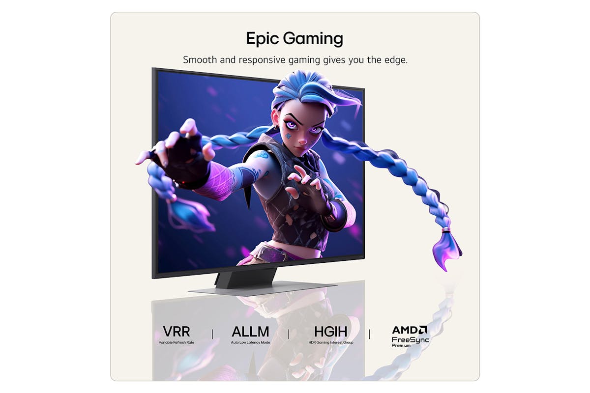 LG QNED86 50" Mini LED Evo AI 4K Ultra HD Smart TV (2026) | 50QNED86B6B.AEI-12