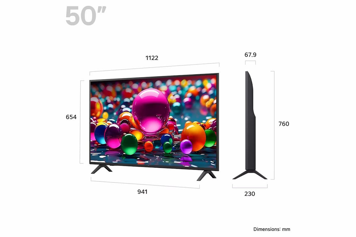 LG 50" 4K UHD Smart TV | 50UA75006LA.AEK-7