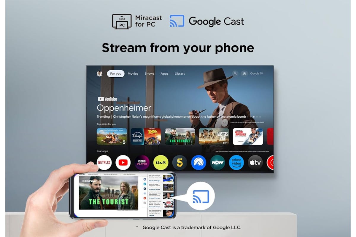 TCL 50'' Direct LED 4K HDR Smart TV | 50V6C-10