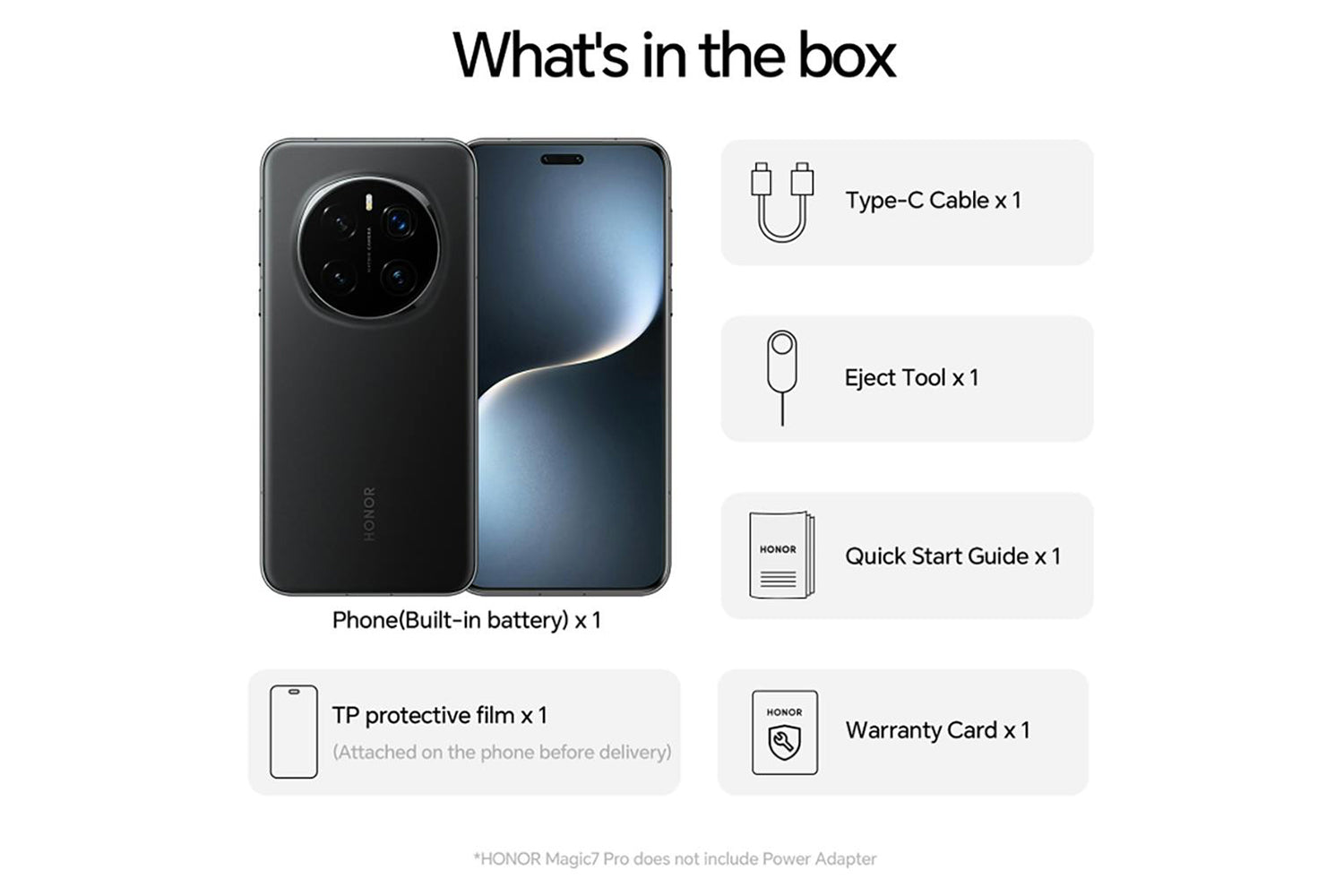 Honor Magic 7 Pro | 5G | 12GB | 512GB | Black-14