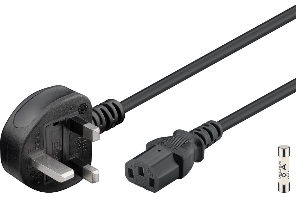 Goobay UK IEC Power Cable | 1.8m-2